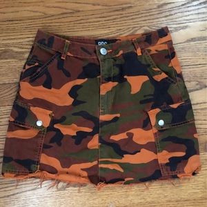 BDG Camo Skirt